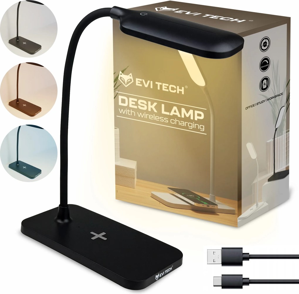 Asztali Lámpa Led Asztali Lámpa Iskolai Olvasás Munka Éjszakai Töltő