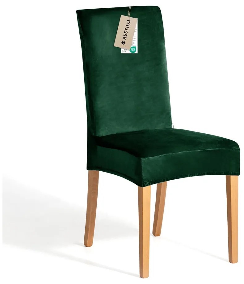 Zöld gumis szék huzat 48 cm Sento – Restilo