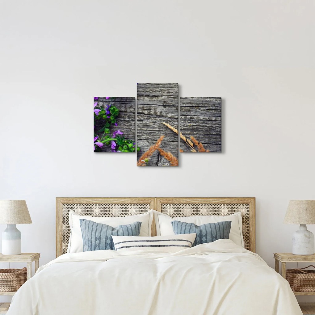 Kép - réti virágok (90x60 cm)