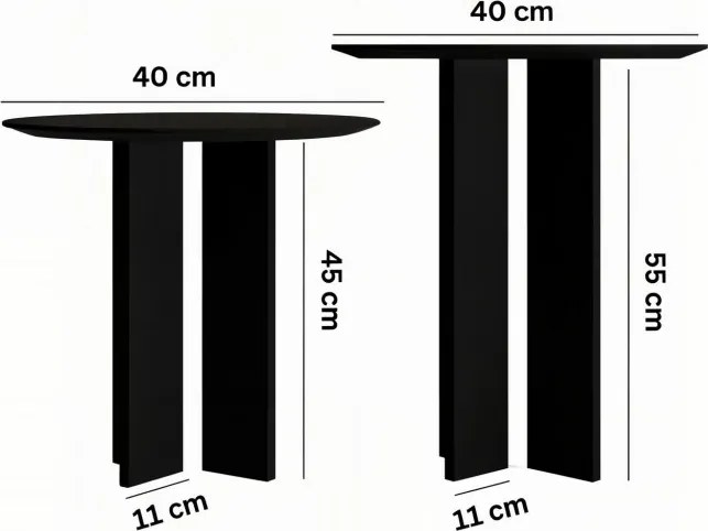 Leo (55 + 45) - Black