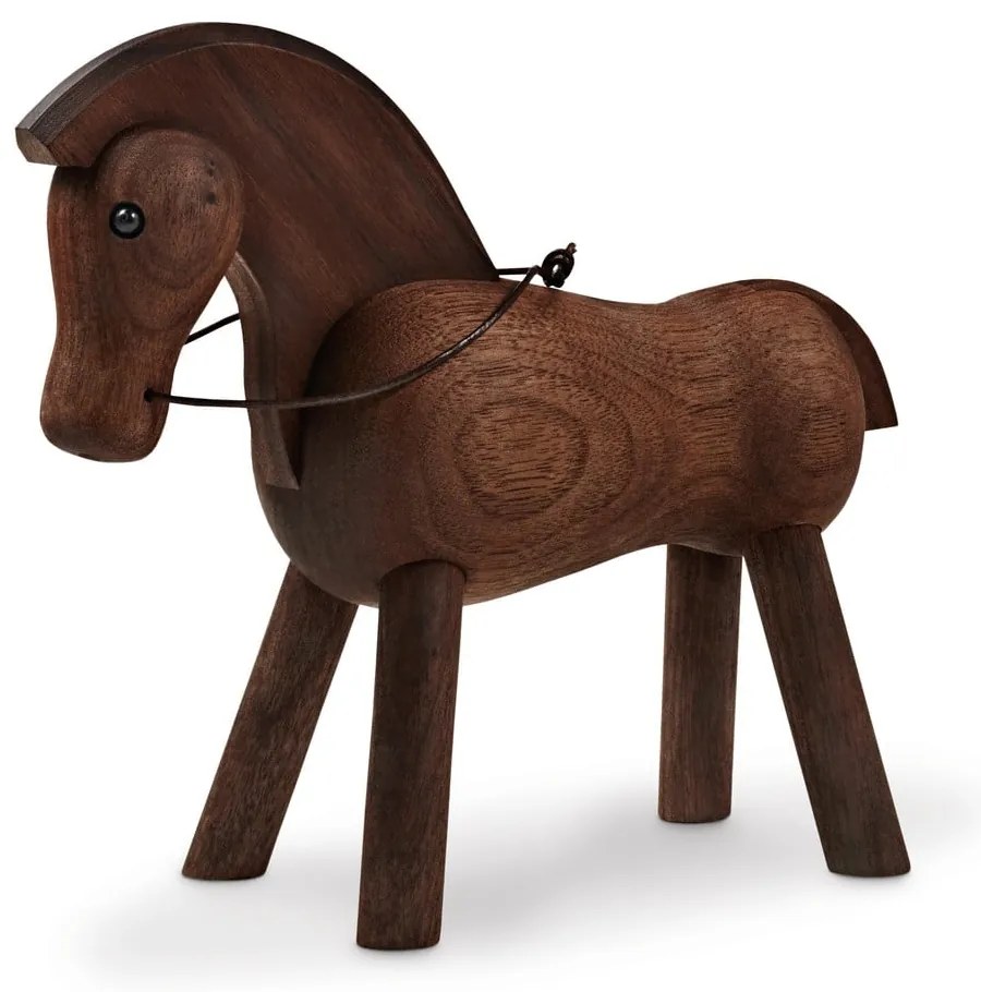 Bojesen Denmark Horse dekorációs figura tömör diófából - Kay