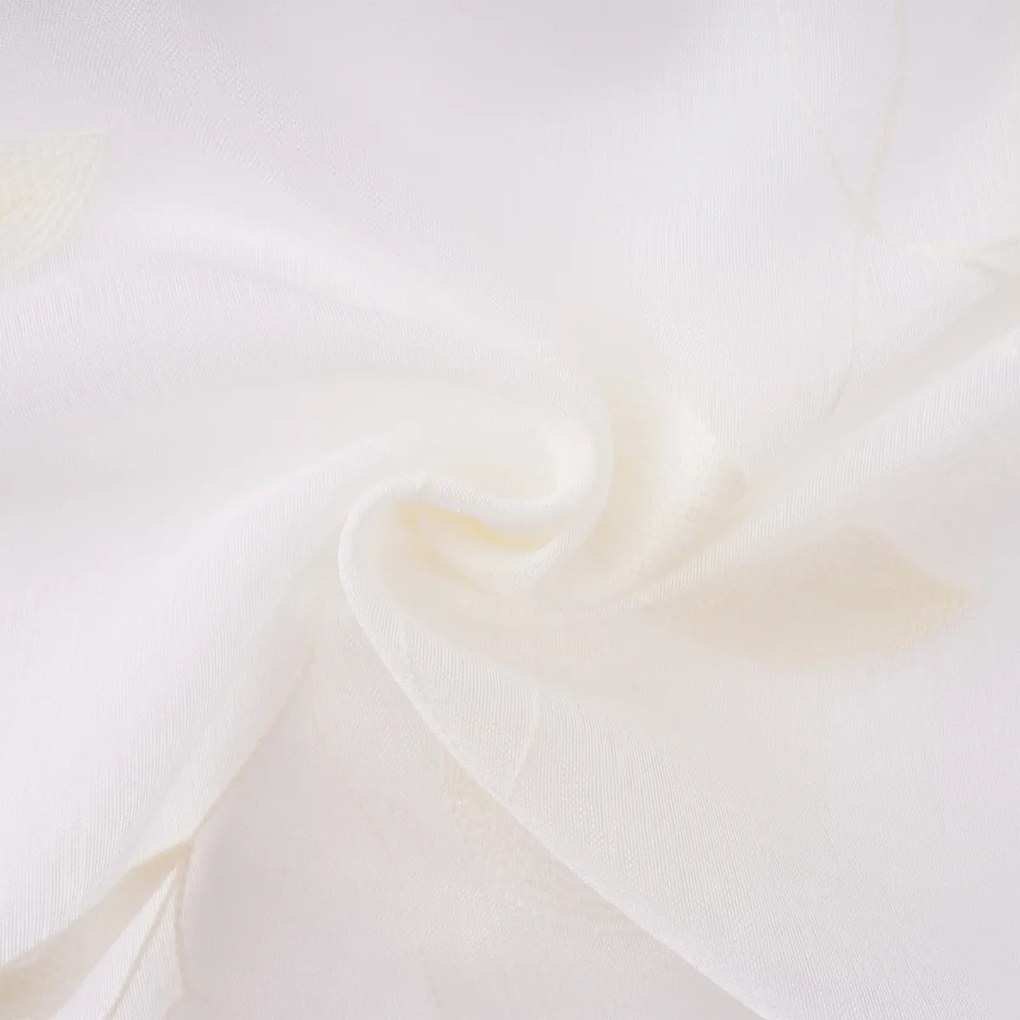 4Home Leaves voile függöny, 150 x 250 cm