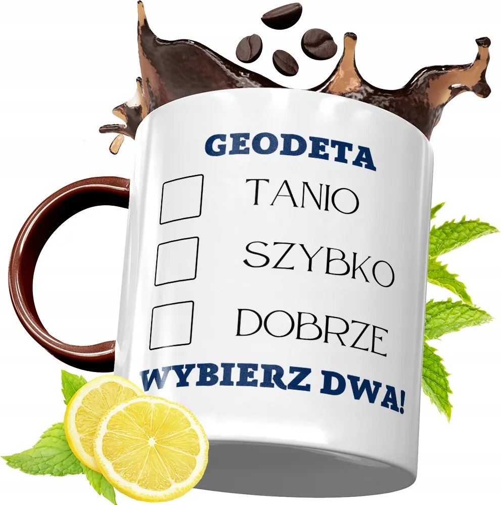 Bordó Bögre Földmérőnek Születésnapi Ajándék fényképes nyomtatással