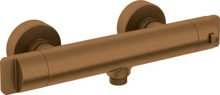 Therm termosztátos zuhany csaptelep, szálcsiszolt bronz