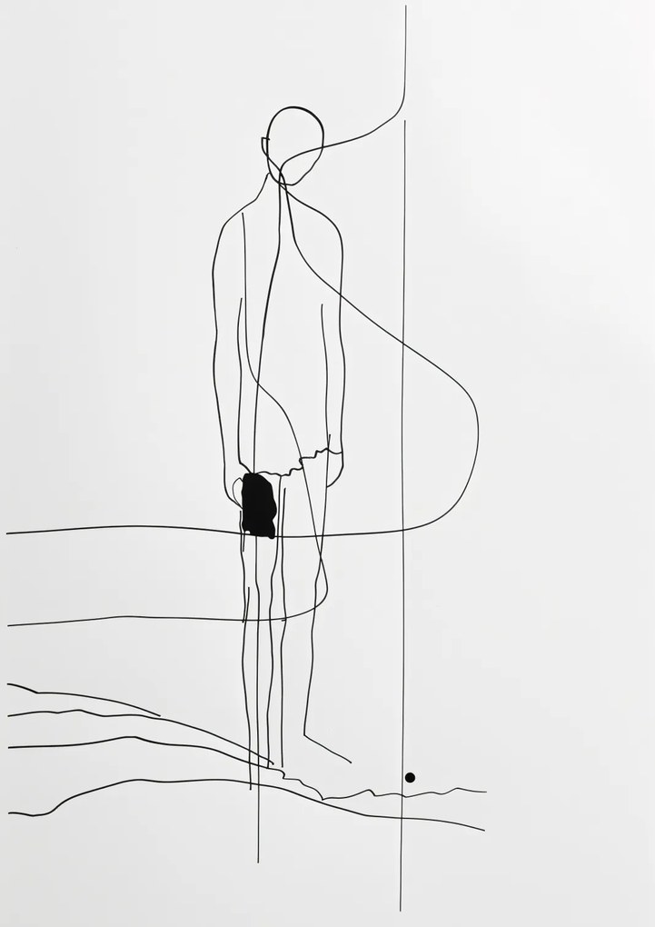 Poszter 59,4x84,1cm Magányos vándorlás