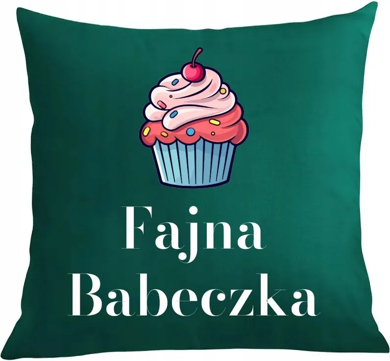 Párna párnahuzat Nőnapra Hűvös Muffin Ajándék