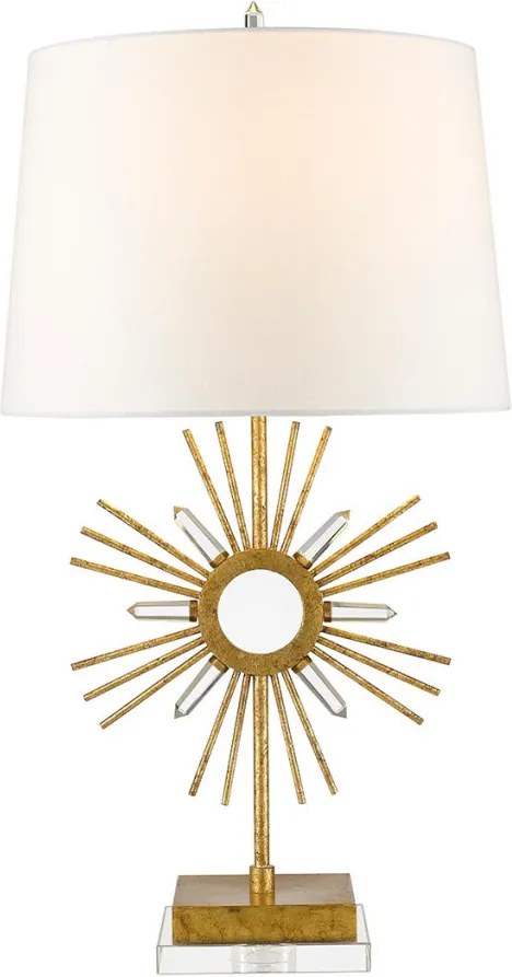 Gilded Nola Sun King GN-SUN-KING-TL Asztali lámpa 1x100W/E27