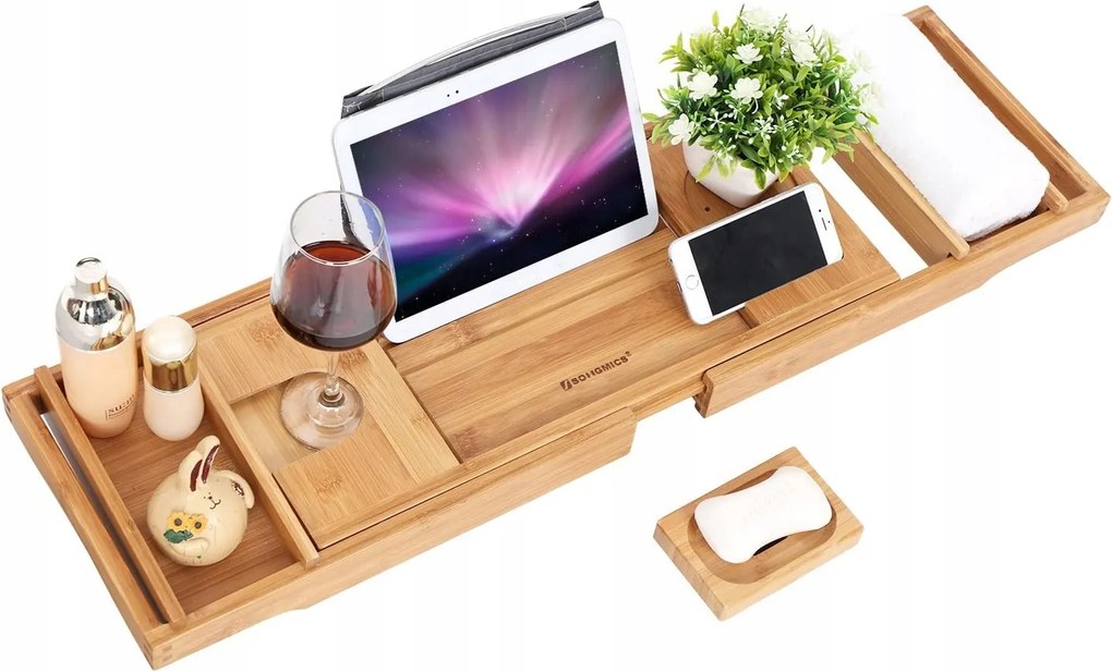 Bambusz Kádtartó Polc