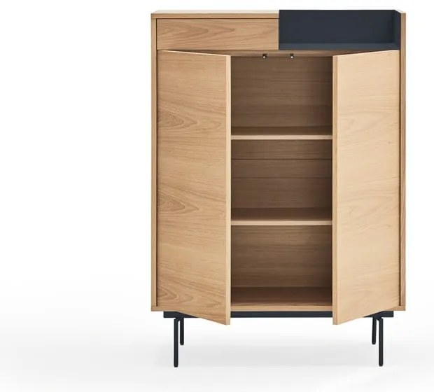 Valley világosbarna-kék szekrény - Teulat