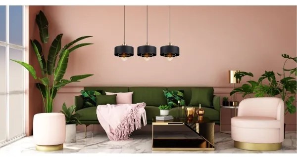 Csillár zsinóron VEST 3xE27/60W/230V