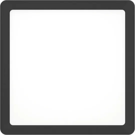 Eglo 901329 - LED fürdőszobai mennyezeti lámpa FUEVA LED/10,5W/230V 22x22cm IP44 fekete