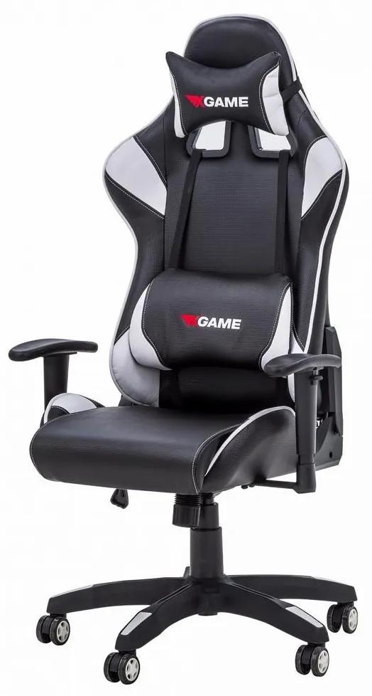 Zuma Line Gaming szék fekete/fehér ZL0258
