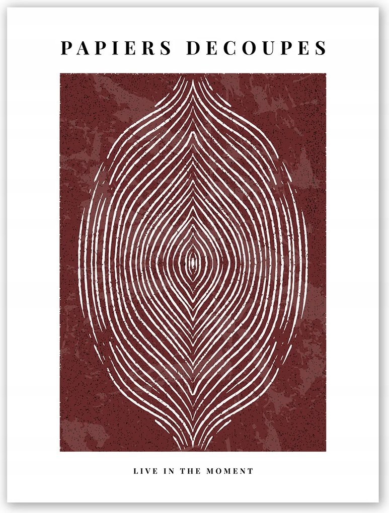 Boho Papír Decoupes Poszter 21x30cm kép #T8