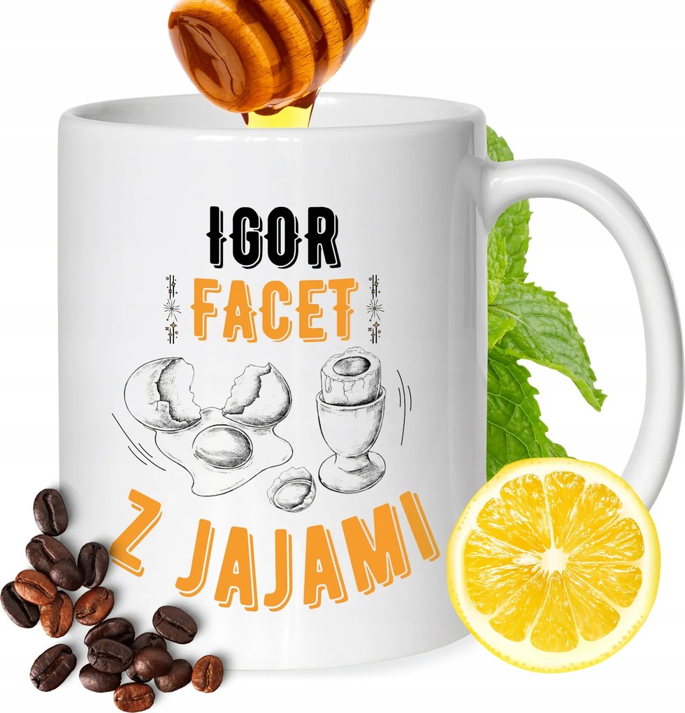 Bögre Igor Férj Barátjának Nyomtatott Ajándék Fehér 330ml