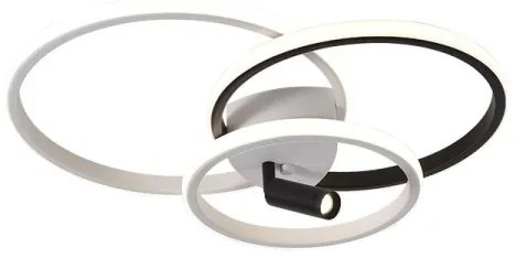 LED állítható mennyezeti lámpa LED/70W/230V 3000-6500K fehér/fekete + DO