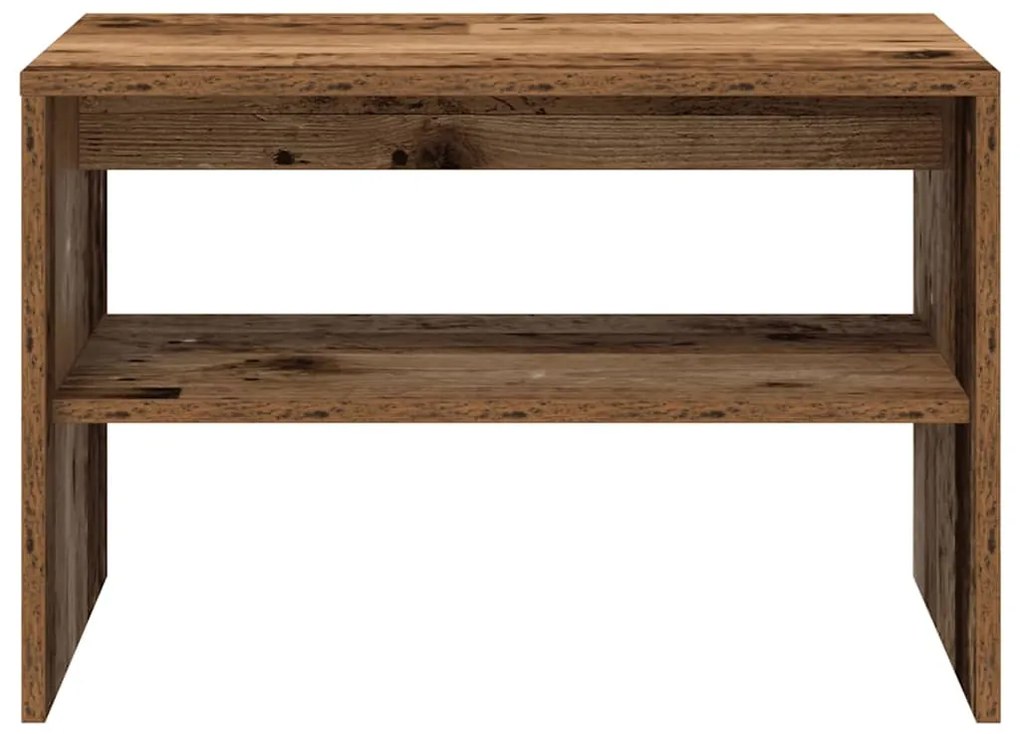 antik hatású szerelt fa TV-szekrény 60x40x40 cm