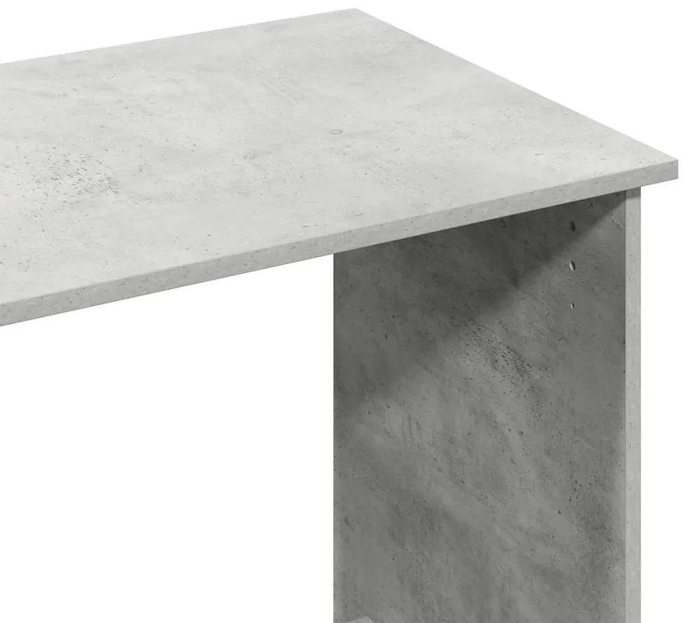 betonszürke forgácslap íróasztal 80 x 40 x 75 cm