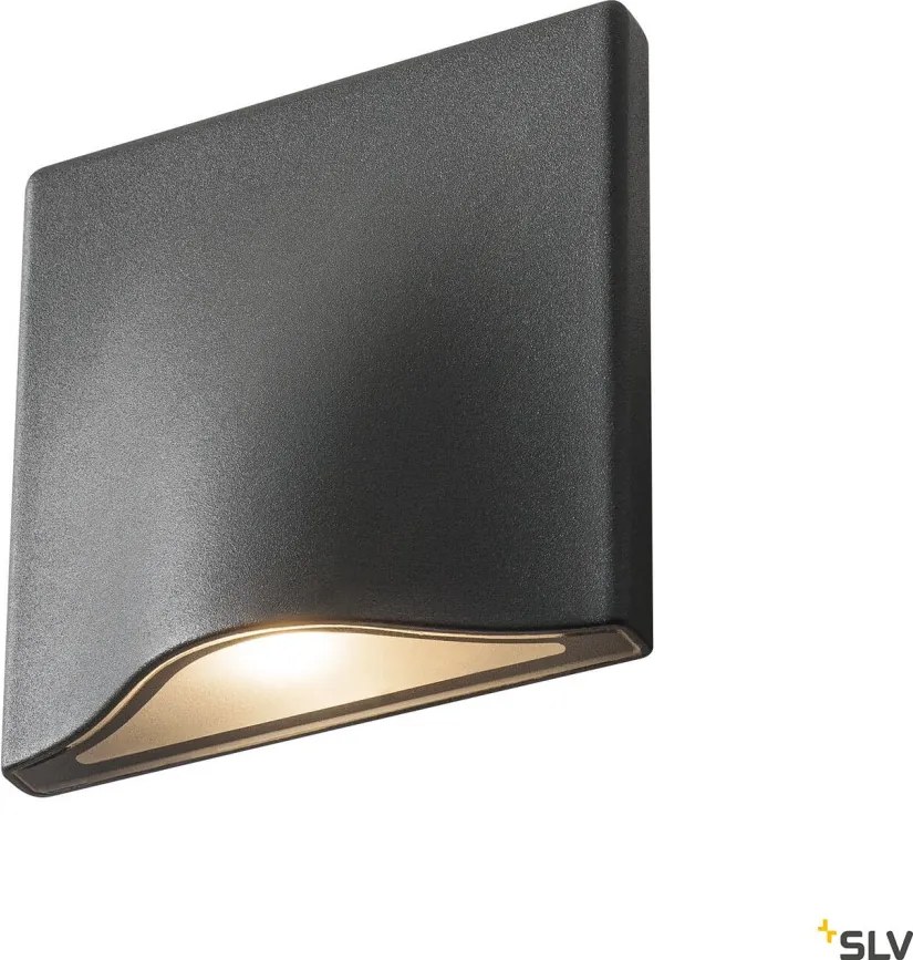 SLV 1002503 VILUA Modern Kültéri Fali Lámpa Antracit LED IP54