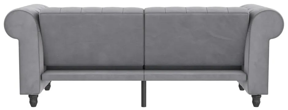 Világosszürke bársony kanapé 236 cm Felix – Støraa