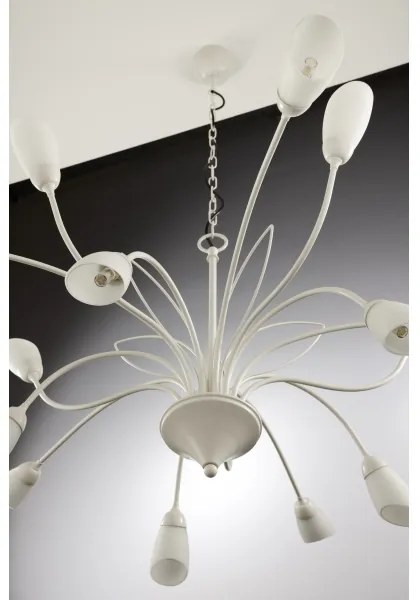 Jupiter 2062 - Láncos csillár GLORIOSA 15xG9/14W/230V krémszínű