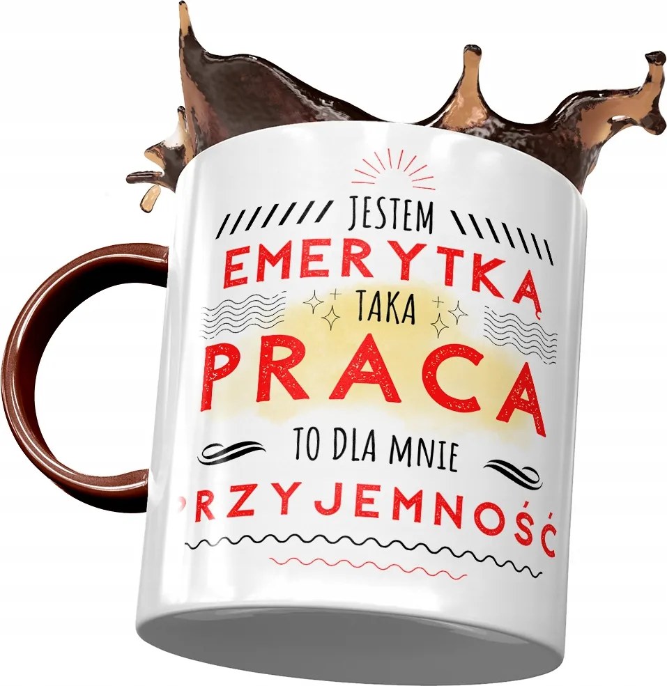 Bordó Bögre Nyugdíjas vagyok Ajándék Nyomtatott Fotóval