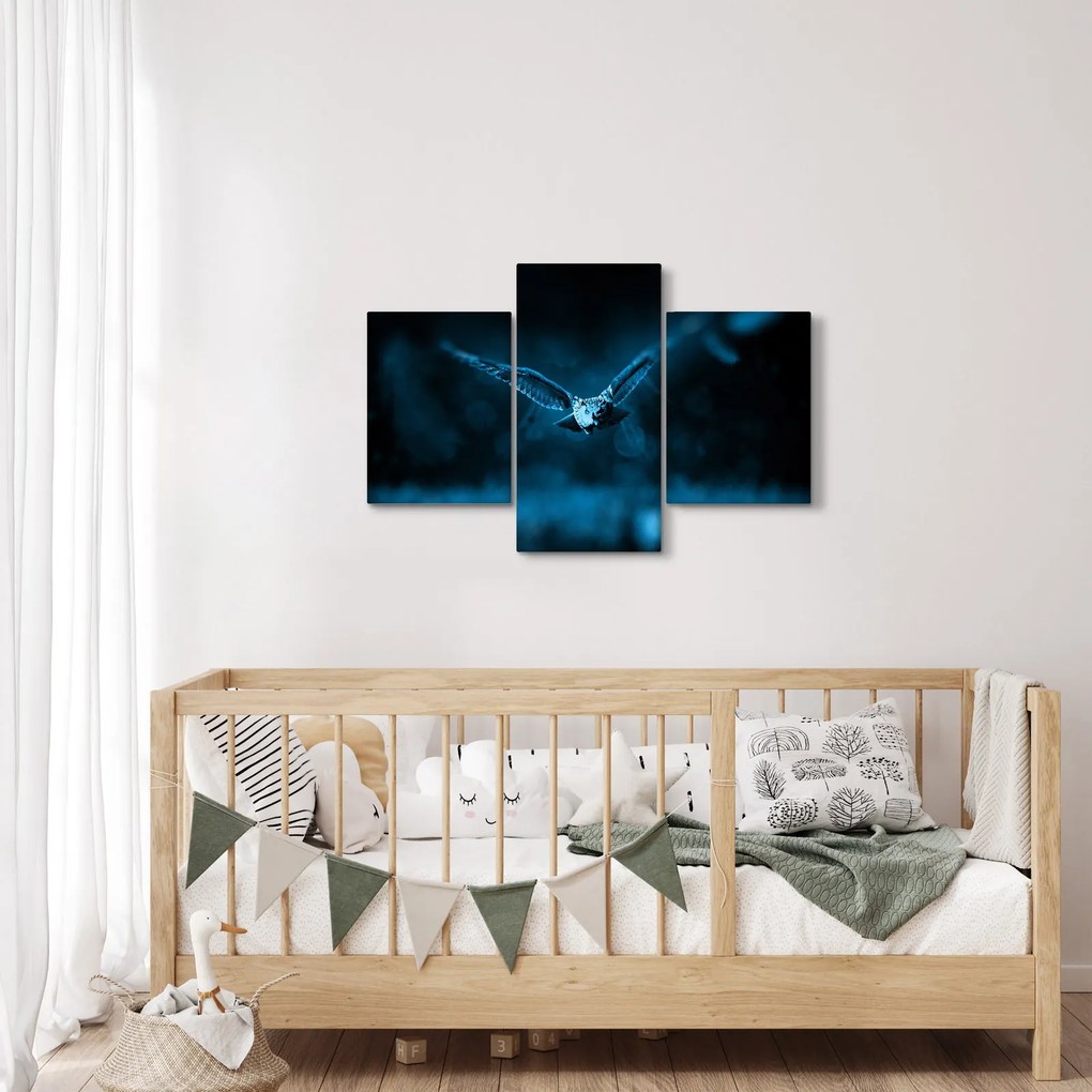 Egy repülő bagoly képe (90x60 cm)