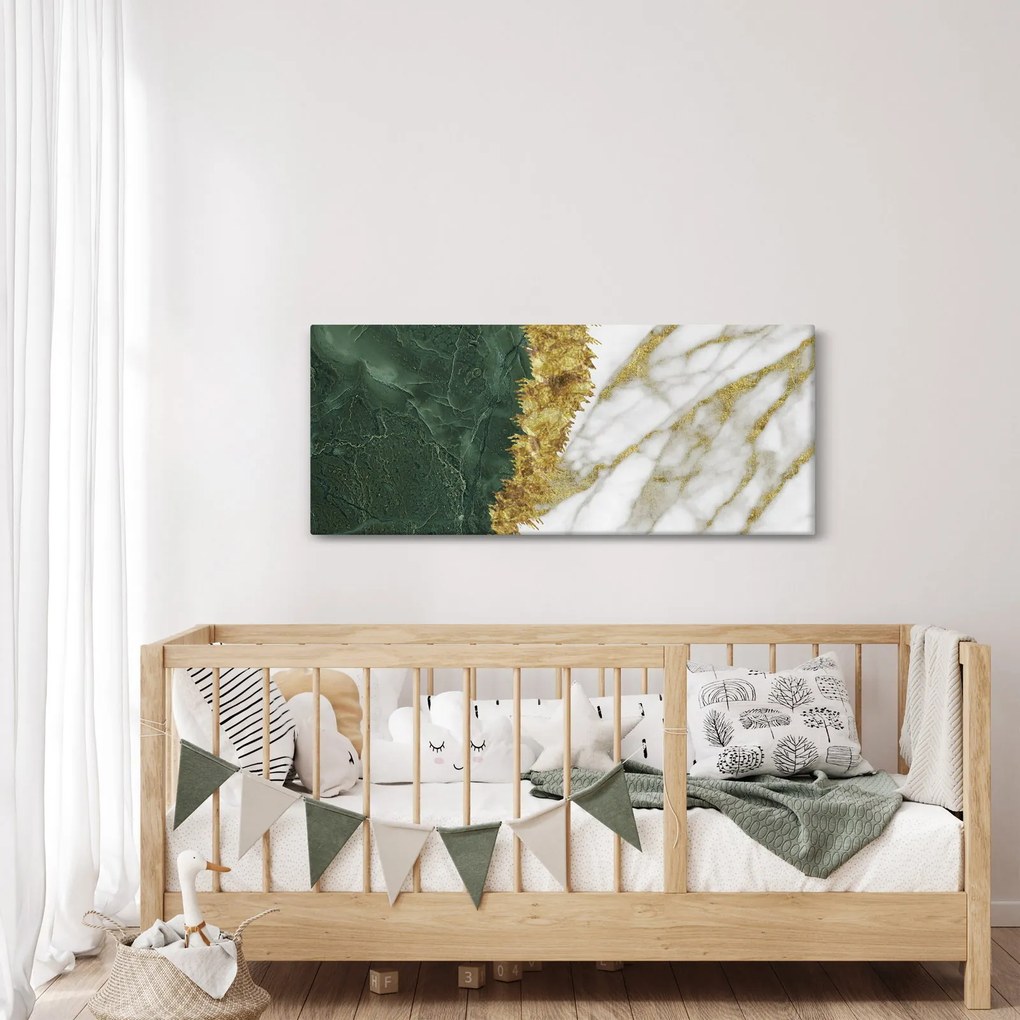 Kép - Zöld márvány N⁰1 (120x50 cm)