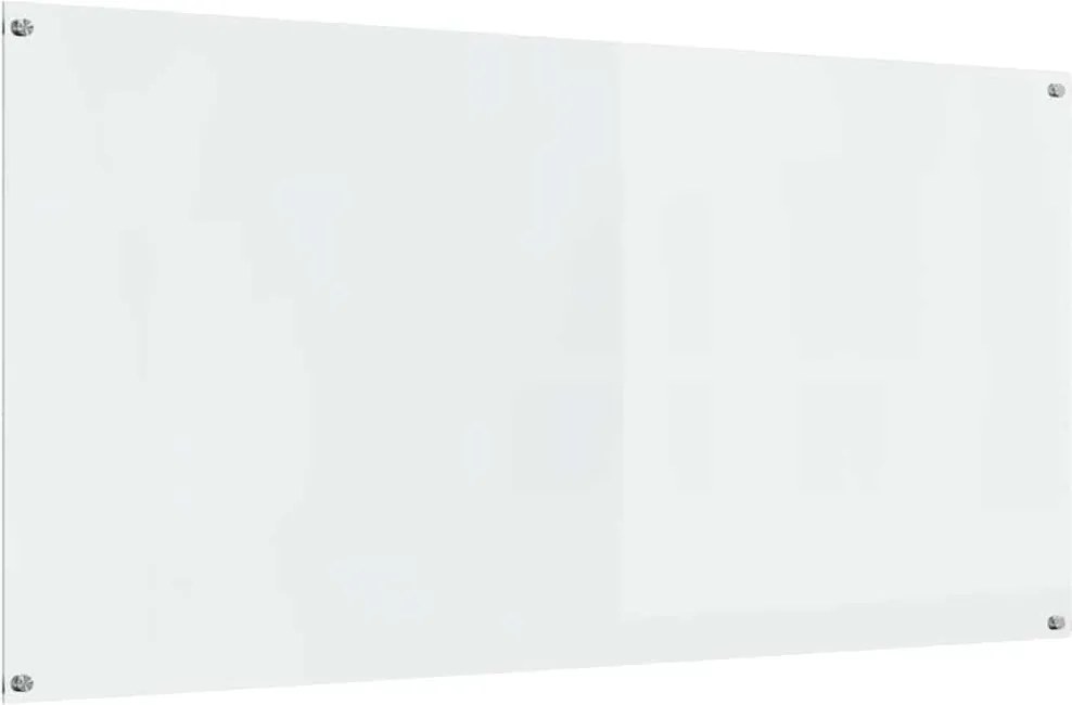 vidaXL Konyhai splashback Átlátszó 120 x 60 cm edzett üveg