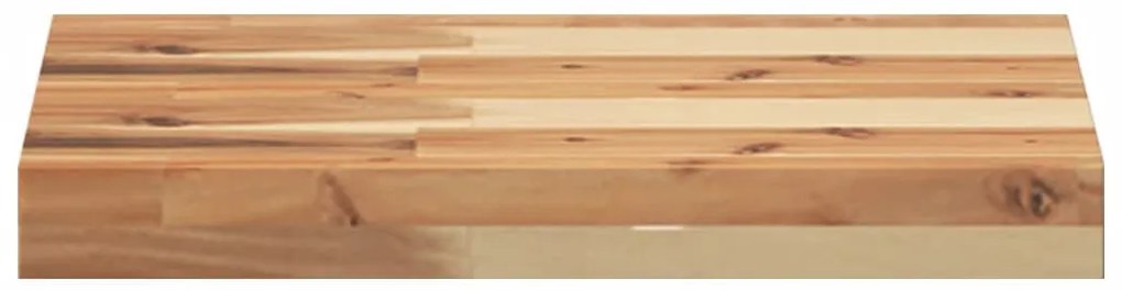 3 db olajbevonatú tömör akácfa függőpolc 60 x 20 x 4 cm