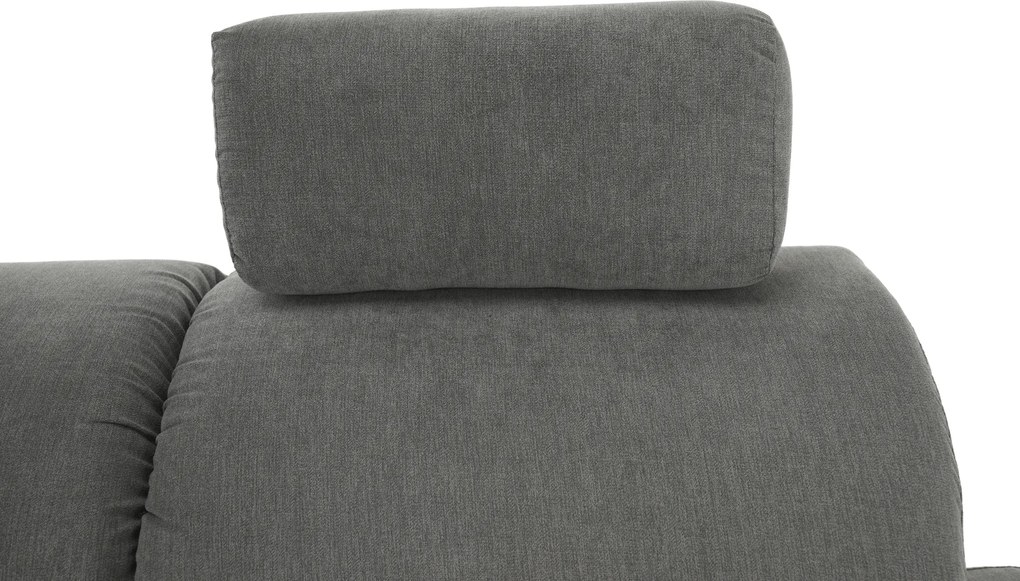 Kissarok, textilbőr fehér/szövet szürke, balos, SANTIAGO