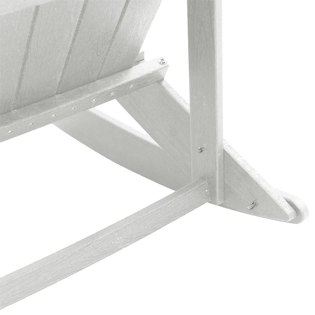 Adirondack hintaszék Fehér 73.5x92x90 cm HDPE