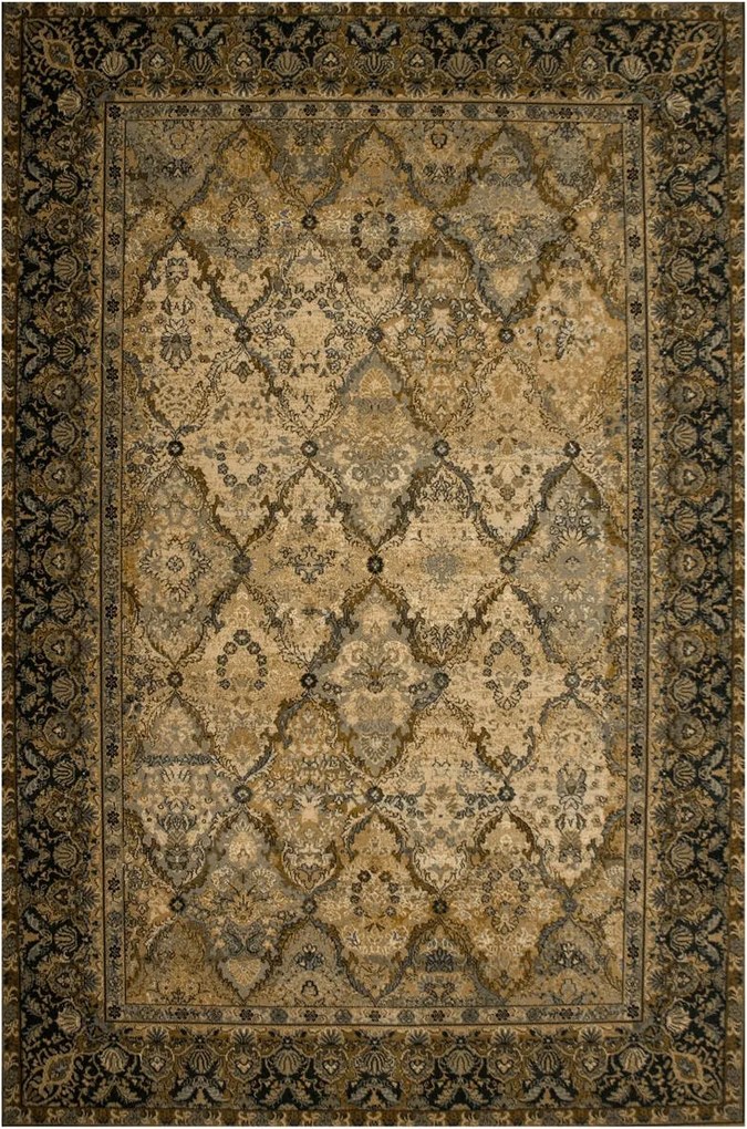 200x300 cm Szőnyeg Dywilan Superior Grenada Konyak Gyapjú Klasszikus Dísz