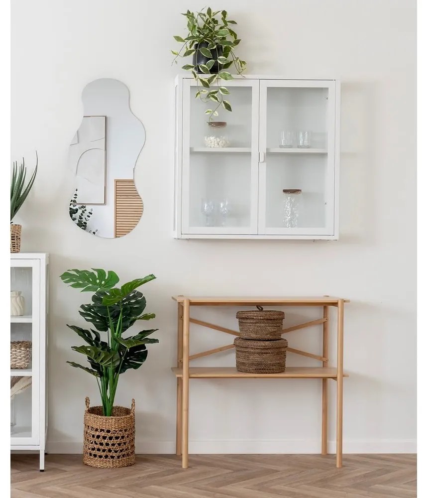 Natúr színű bambusz konzolasztal 32x83 cm Manaus – House Nordic