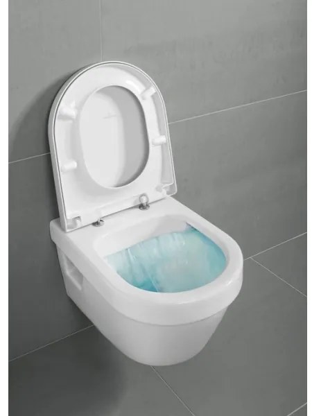 Villeroy & Boch 5684HRR1 - Fali WC SoftClose ülőkével ARCHITECTURA kerámia/fehér