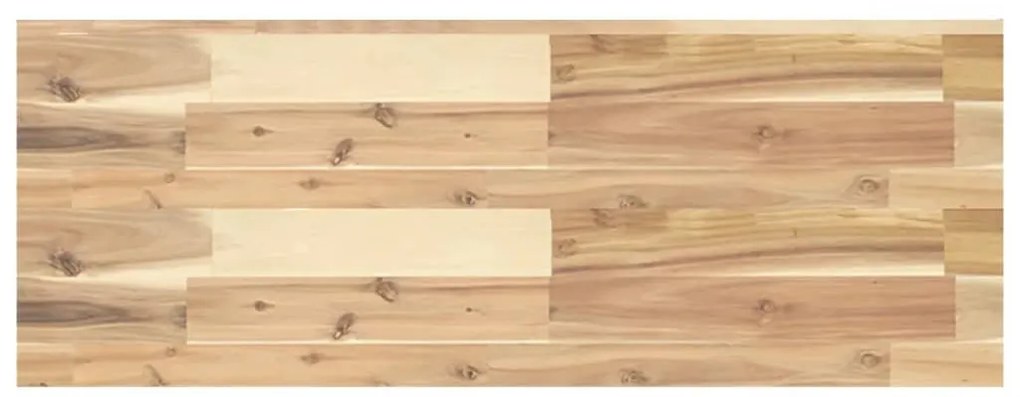 2 db kezeletlen tömör akácfa függőpolc 100 x 30 x 4 cm