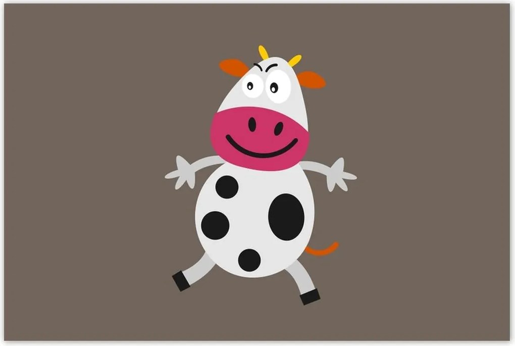 Poszterek 120x80 Vidám tehén