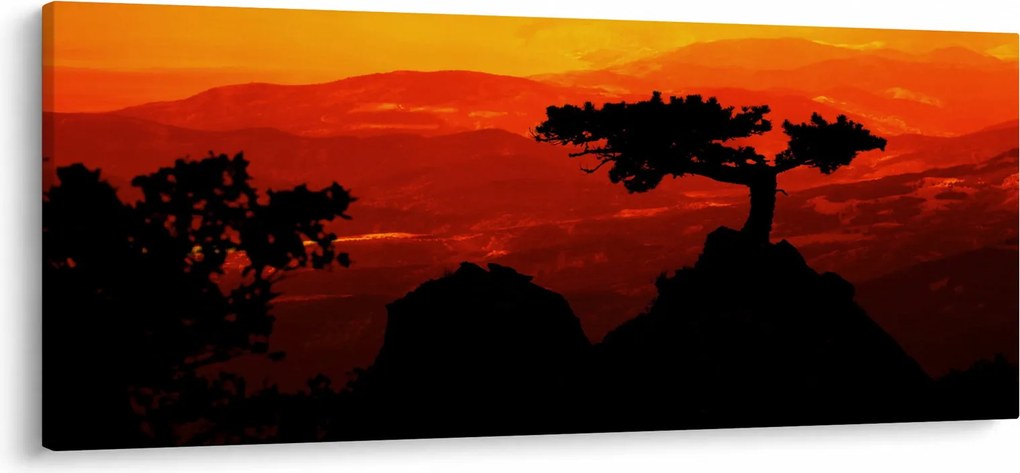 Kép - naplemente (120x50 cm)
