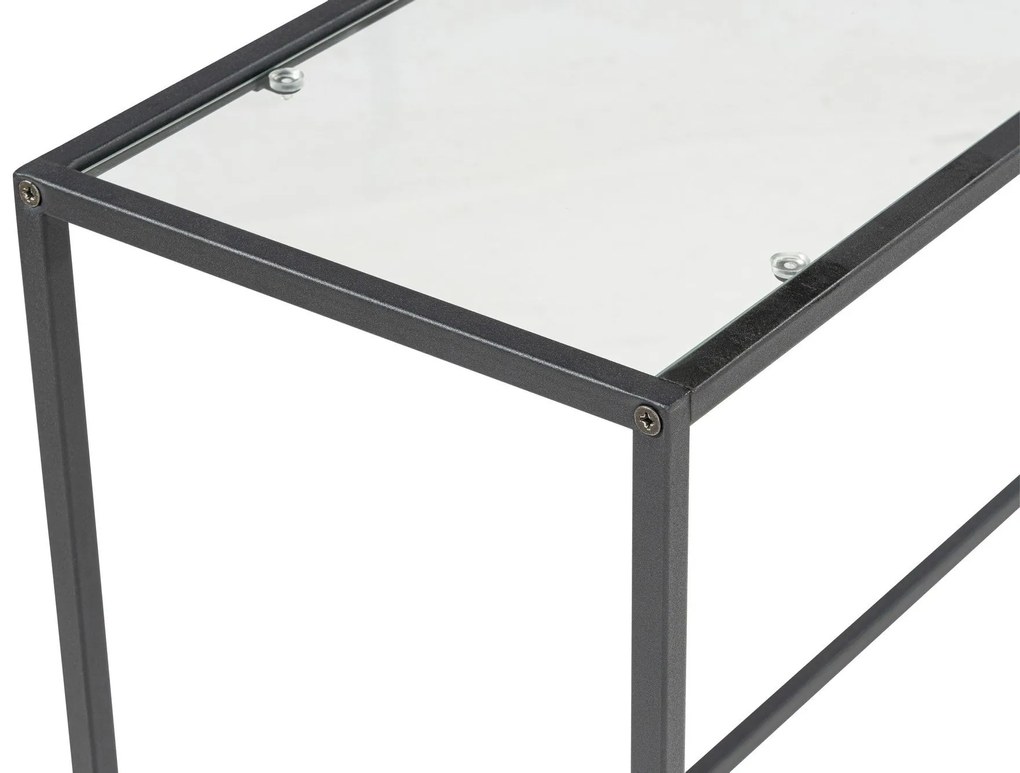 Konzolasztal Canvas - Black