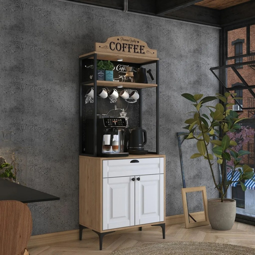 Jehy szekrény Walnut and White