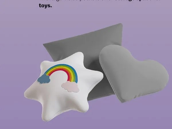 Deuba Gyerek teepee sátor 160x130x130 cm - fehér