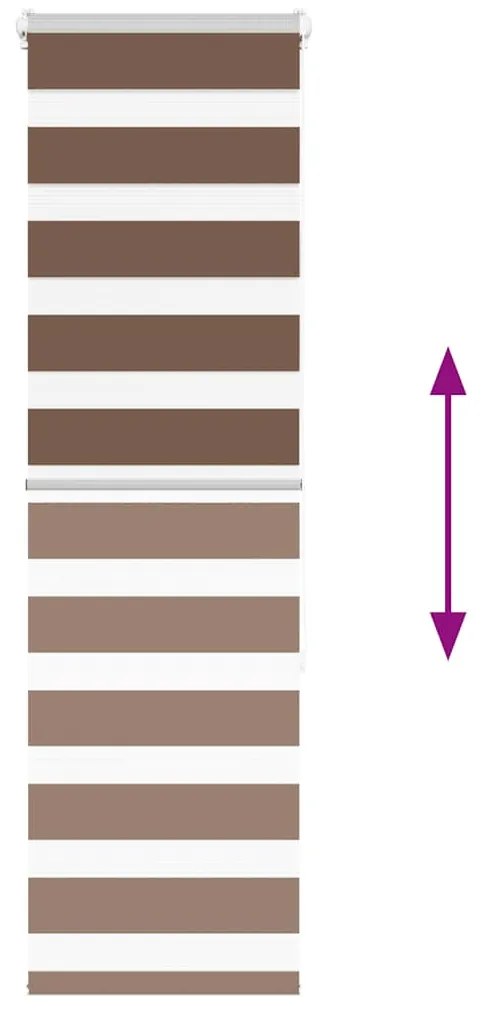 zebrafüggönnyel barna szövetszélesség 40,9 cm poliészter