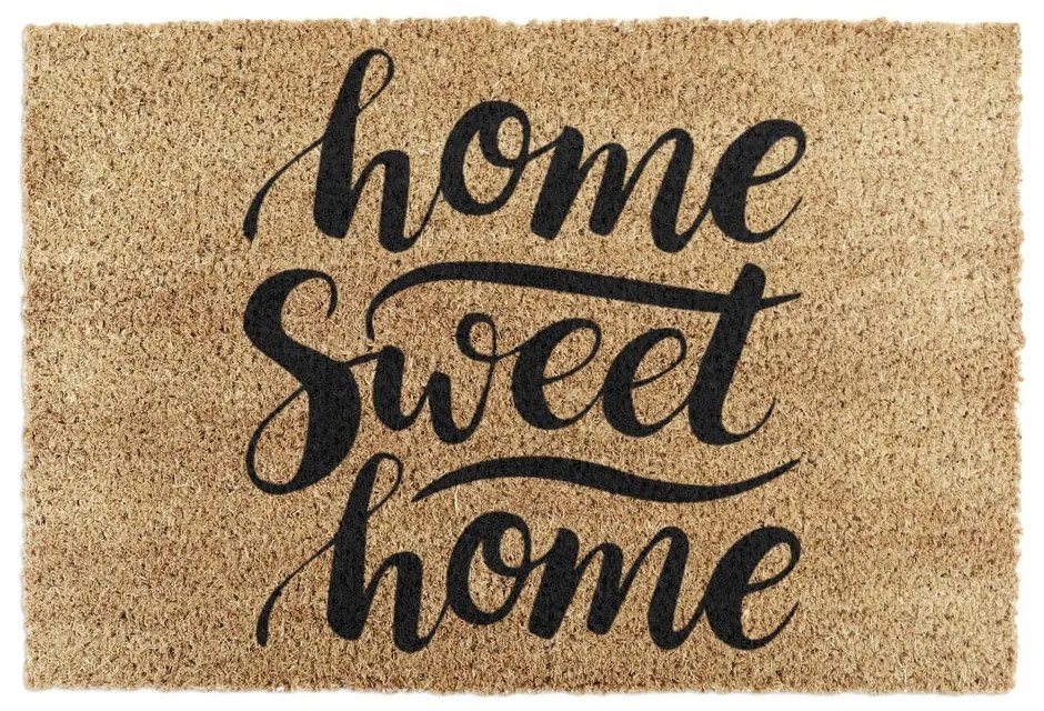 Kókuszrost lábtörlő 40x60 cm Home Sweet Home – Artsy Doormats