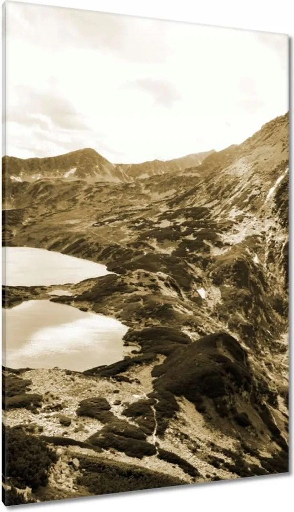 Vászonkép 80x120 Tátra Lengyel hegyek Kilátás