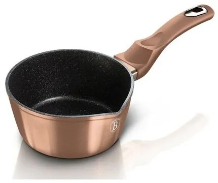 Berlinger Haus Rosegold Metallic Line nyeles edény, 16 cm