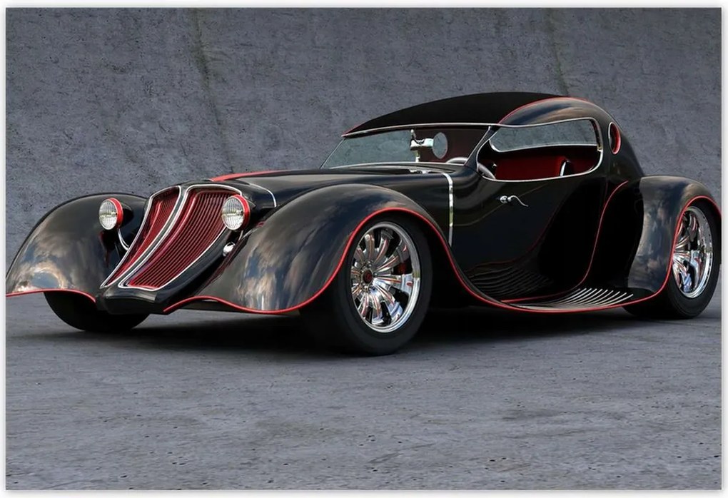 Poszterek 185x125 Hot Rod Autó