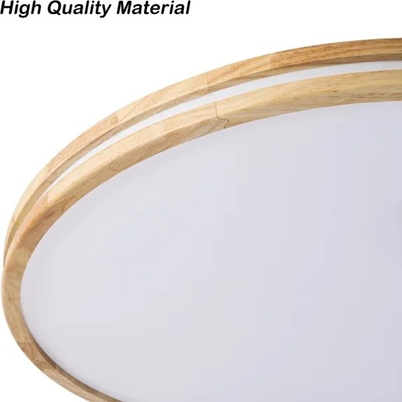BRILAGI - LED dimmelhető lámpatest MOLINA LED/128W/230V 3000-6000K tölgy, átmérő 100 cm + távirányító