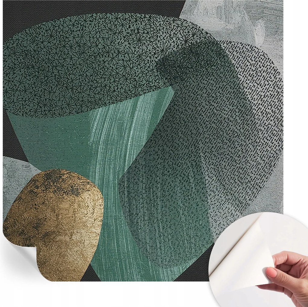 Dekoratív öntapadós tapéta Divatos minták Absztrakt geometria 250x250