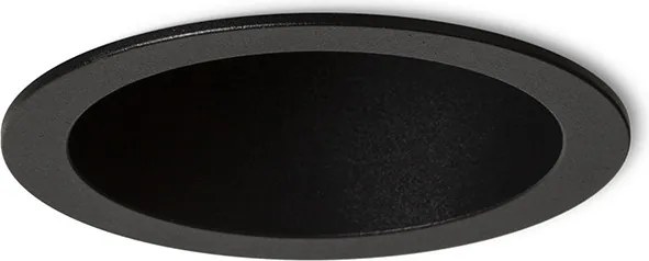RENDL ORCO süllyesztett lámpa fekete 230V LED GU10 9W