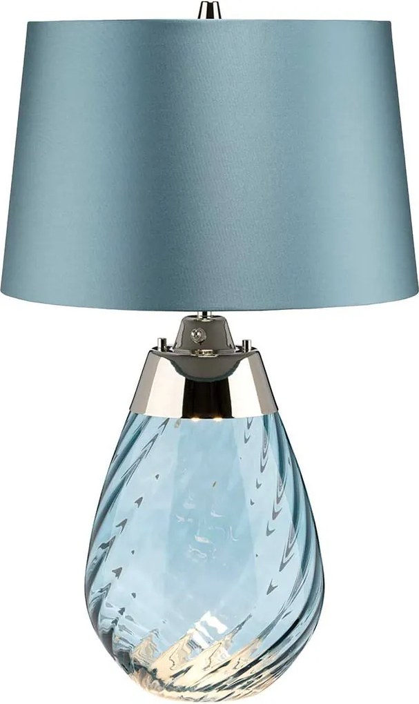 Elstead glamour modern asztali lámpa lena small kék elslena-tl-s-blue