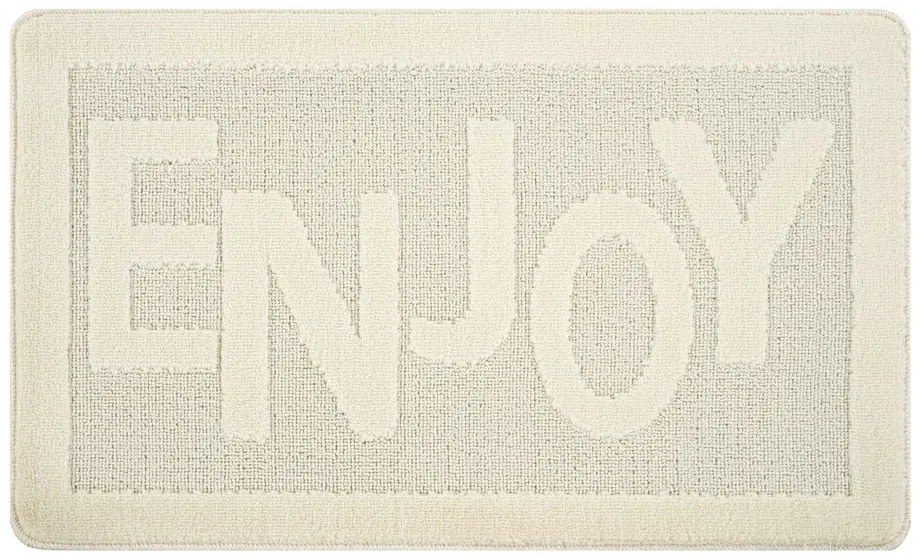 Krémszínű fürdőszobai kilépő 60x100 cm Enjoy – Foutastic
